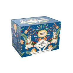 Thé de Noël gingembre cannelle bio Provence d'Antan - 36 g dans une boîte en métal