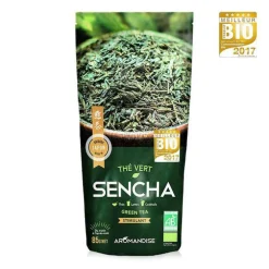 Thé vert japonais sencha bio en sachet de 85 g