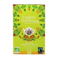 Thé vert mangue et ananas bio English Tea - 20 sachets