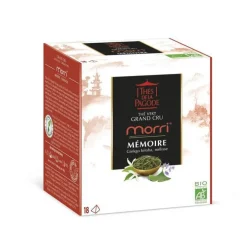 Thé vert Morri Mémoire bio - 18 infusettes