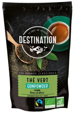 Thé vert nature gunpowder Destination - 200 g