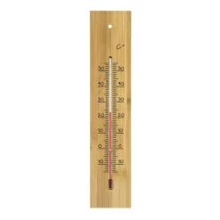 Thermomètre en bois 30 cm