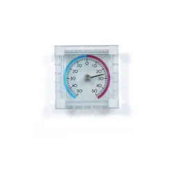 Thermomètre en plastique pour fenêtre de 7,5 cm