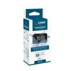 Thermomètre pour aquarium 60/80 et Émotions Nature, Pro et One coloris noir Ciano