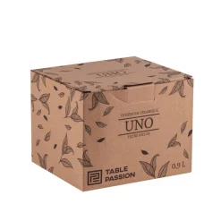 Théière avec filtre en grès vert amande Uno - 0,9 L