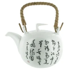 Théière en porcelaine blanche Jiangxi - 1 L
