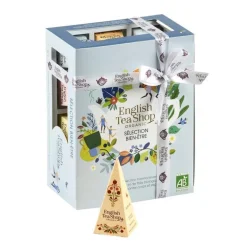 Thés et infusions bio bien-être English Tea Shop - 12 sachets prismes