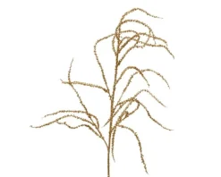 Tige artificielle dorée d’Aerva Javanica - H 83 cm