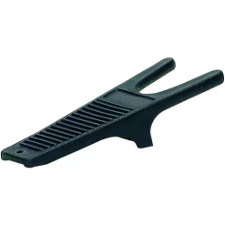 Tire bottes en plastique noir