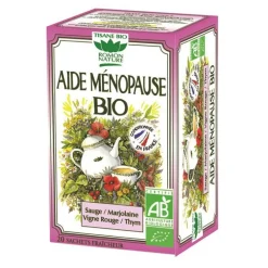 Tisane aide ménopause bio en boite de 34 g
