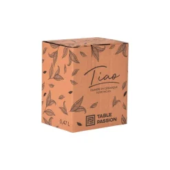 Tisanière en grès vert Tiao - 0,47 L