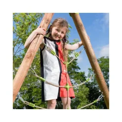 Toile à grimper Spider pour portique en bois