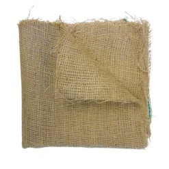 Toile de jute pour panier à plantes de bassin 60 x 60 cm