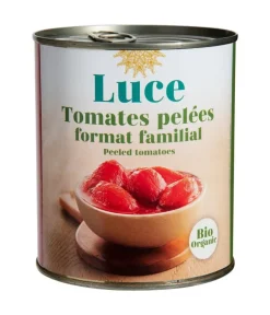 Tomates pelées bio Luce - 800 g