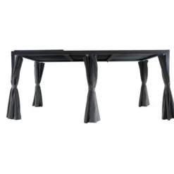 Tonnelle de jardin XL lames orientables CREADOR Kiosko - 5.4x3m