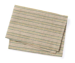 Torchon en coton coloris beige - 50 x 70 cm