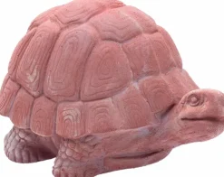 Tortue en terre cuite rouge Anticomestiere Tartaruga - 21 x 14 x 17 cm
