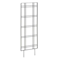 Treillage à piquer Écolier Fer plat Gris 30x100 cm