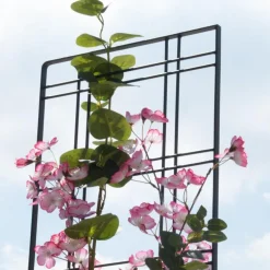 Treillage à piquer Écolier Fer plat Gris 30x100 cm