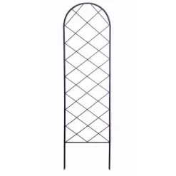 Treillis classic en métal, coloris rouille, 42 x 150 cm