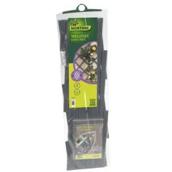 Treillis extensible Treilliflex gris en PVC 150x50 cm