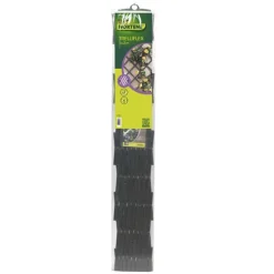Treillis extensible Treilliflex gris en PVC 200x100 cm