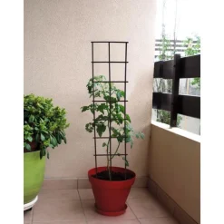 Treillis Urbain à piquer Trapèze gris à petite maille 21x100 cm