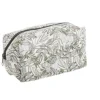 Trousse en tissu à motifs marron et gris Safeco Wanda - 23 x 13 x 10 cm
