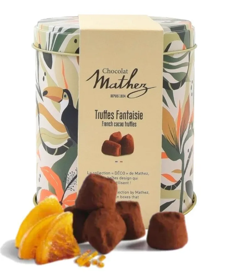 Truffes aux écorces d'orange bio Mathez - 200 g