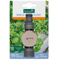 Vanne de contrôle de débit Ø 20x27 mm botanic® - Arrosage goutte à goutte