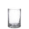 Vase cylindre en verre recyclé transparent Estelle - H 23 x Ø 17 cm