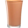 Vase en verre Luminosa abricot - 21 cm
