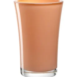 Vase en verre Luminosa abricot - 21 cm