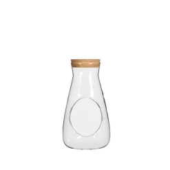 Vase en verre Naturalys Labo M - Ø 12 x H 23 cm
