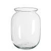 Vase en verre transparent - Æ 17 x H 22 cm