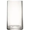 Vase en verre transparent Novara - H 26 cm