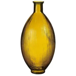 Vase Firenza en verre recyclé ocre Edelman Hollande - Ø 29 x 59 cm