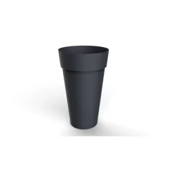 Vase haut Toscane XXL Gris anthracite D48 x H80