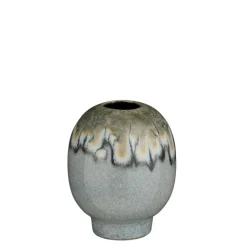 Vase Helma coloris bleu en grès - Ø 20 cm