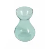 Vase Jacinthe bleu transparent H 14 x Ø 9 cm