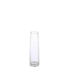 Vase soliflore en verre transparent Edelman Xandra - Ø 7 x H 23,5 cm