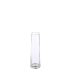 Vase soliflore en verre transparent Edelman Xandra - Ø 7 x H 23,5 cm