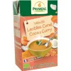 Velouté lentille corail coco curry bio en brique de 1 L