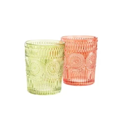 Verre coloris multicolore en verre coloré - Ø 7,9 cm