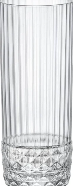 Verre long drink en verre transparent America - 40 cl
