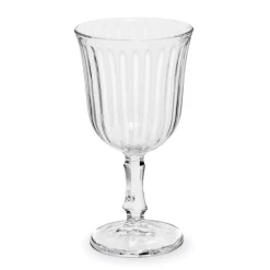 Verres à vin en verre transparent Belem - 6 verres à pied x 18 cl
