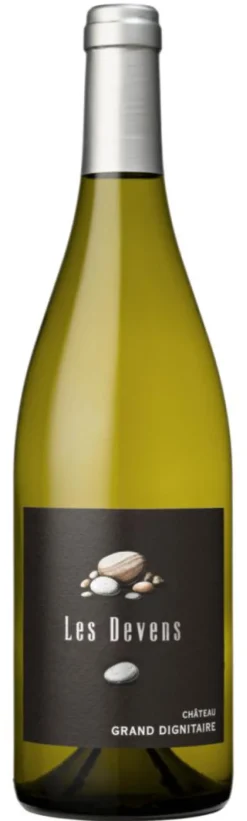 Vin blanc Côtes du Rhône bio Château grand Dignitaire Les Devens - 75 cl