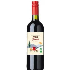 Vin chaud bio en bouteille de 75 cl