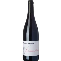 Vin de France Cabernet rouge bio sans sulfites Penser Nature - 75 cl