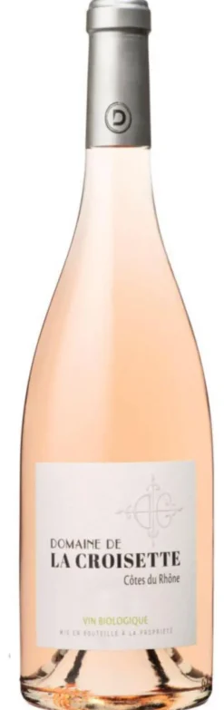 Vin rosé Côtes du Rhône bio Domaine de La Croisette 2024 - 75 cl